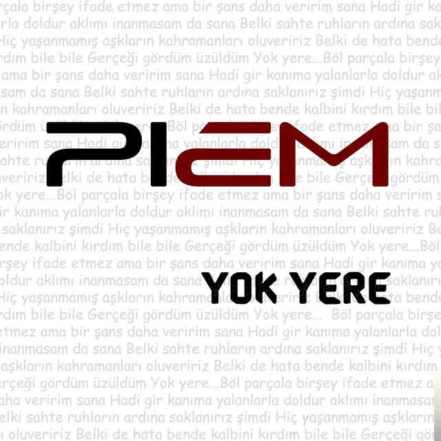 Piem - Yok Yere